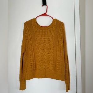 Cozy Mustard Sweater